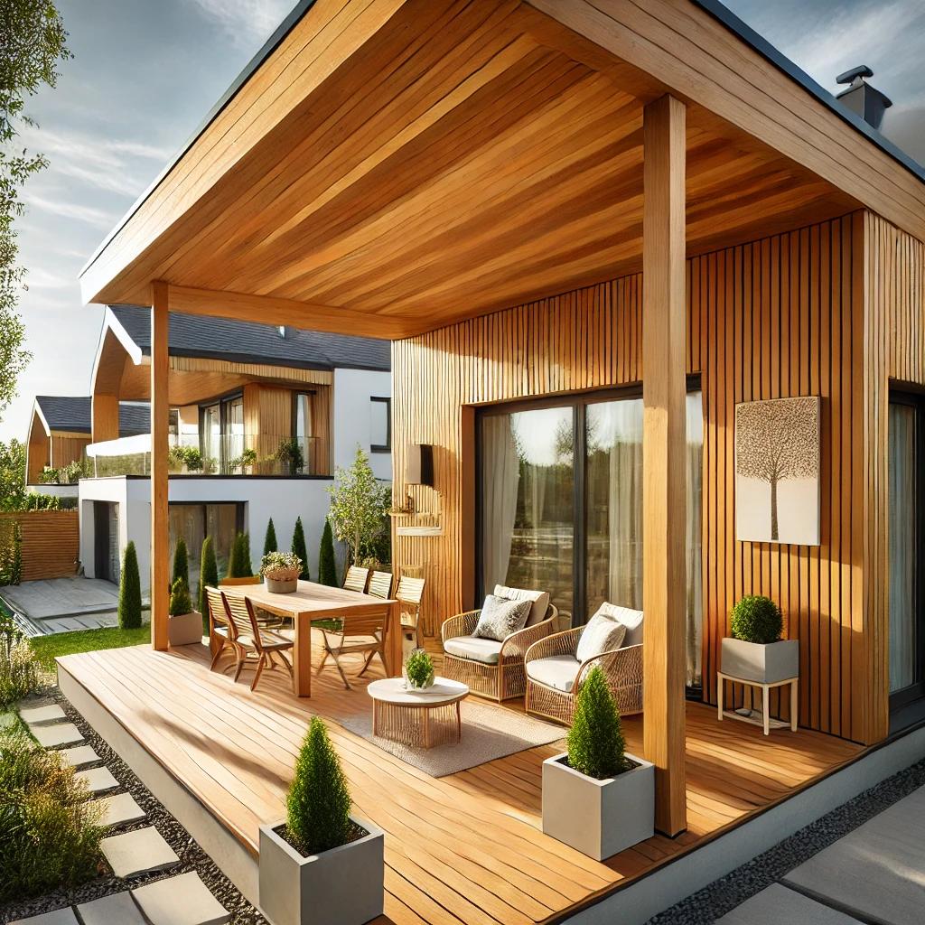 houten veranda 