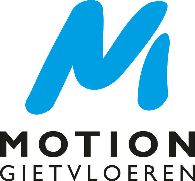 Motion gietvloeren logo